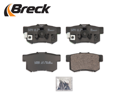 Placute frana BRECK 244340070400
